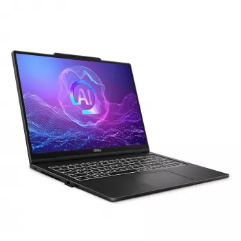Laptop MSI VenturePro A16 AI+ A3HWEG-003DE — AMD Ryzen AI 7 350, 16 Zoll 2K (2048×1280), 16 GB DDR5, 1 TB SSD, NVIDIA GeForce RTX 5050, Windows 11 Home, Grau