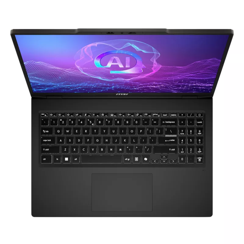 Laptop MSI VenturePro A16 AI+ A3HWEG-003DE — AMD Ryzen AI 7 350, 16 Zoll 2K (2048×1280), 16 GB DDR5, 1 TB SSD, NVIDIA GeForce RTX 5050, Windows 11 Home, Grau