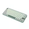 ASUS KW100 /GN/GE/81 Tastatur Home Bluetooth QWERTZ Deutsch Grün, Hellgrün