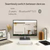 ASUS KW100 /GN/GE/81 Tastatur Home Bluetooth QWERTZ Deutsch Grün, Hellgrün
