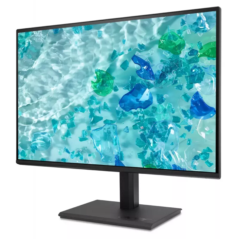 Monitor Acer Vero B7 B277Gbemiqpruzx — 27 Zoll (68,6 cm), 1920×1080 Full HD, IPS, 4 ms, 120 Hz, USB-C, USB-Hub, Lautsprecher, VESA, schwarz