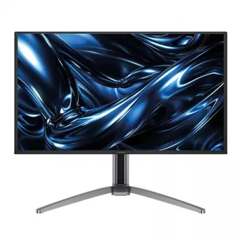 LC-Power LC-M27UO 26,5 Zoll QD-OLED Computermonitor 3840×2160 4K Ultra HD, 0,03 ms, USB-C, VESA, anthrazit/schwarz