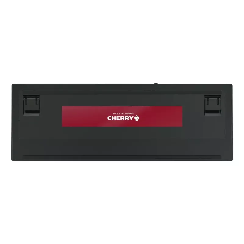 Mechanische Gaming-Tastatur CHERRY XTRFY Cherry MX 8.2 TKL Wireless — Tenkeyless, QWERTZ, USB + RF + Bluetooth, RGB, Schwarz