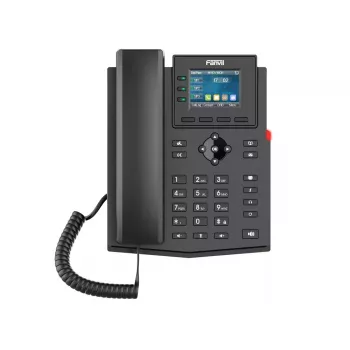 IP-Telefon Fanvil X303-2 Schwarz 4 Leitungen LCD Kabelgebundener Hörer