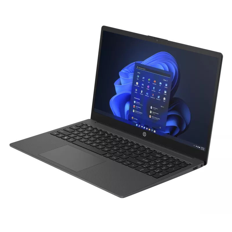 HP 250 G10 Intel® Core™ i5 i5-1334U Laptop 39,6 cm (15,6 Zoll) Full HD 16 GB DDR4-SDRAM 512 GB SSD Wi-Fi 6 (802.11ax) Windows 11 Home Schwarz, Silber