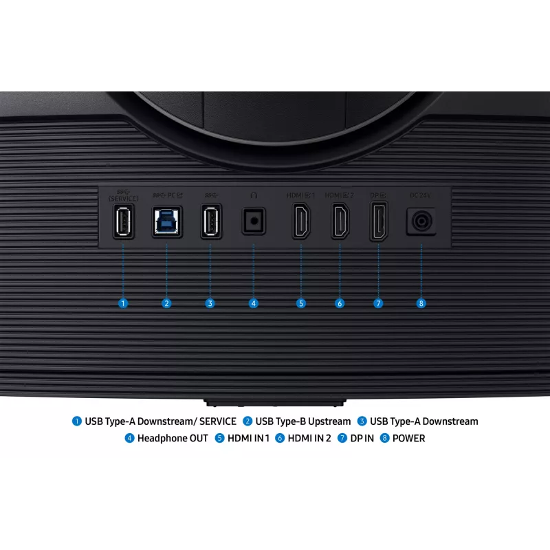 Samsung G75F Computermonitor 94 cm (37 Zoll) 3840 x 2160 Pixel 4K Ultra HD LCD Schwarz