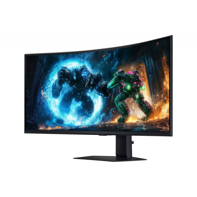 Samsung G75F Computer Monitor 101,6 cm (40 Zoll) 5120 x 2160 Pixel WUHD LCD Schwarz