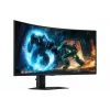 Samsung G75F Computer Monitor 101,6 cm (40 Zoll) 5120 x 2160 Pixel WUHD LCD Schwarz