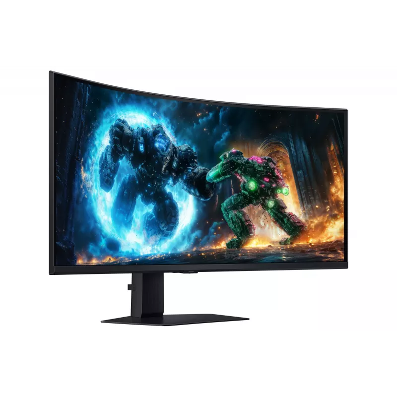 Samsung G75F Computer Monitor 101,6 cm (40 Zoll) 5120 x 2160 Pixel WUHD LCD Schwarz