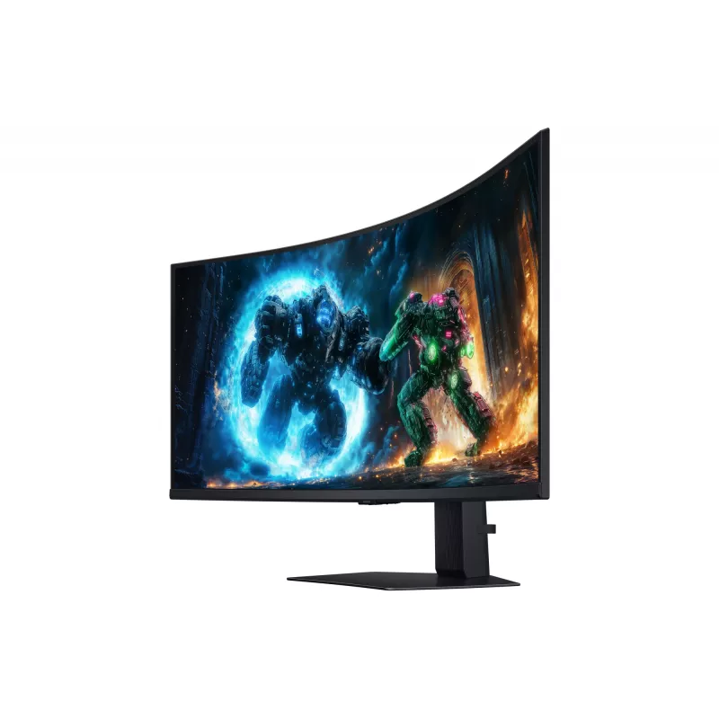 Samsung G75F Computer Monitor 101,6 cm (40 Zoll) 5120 x 2160 Pixel WUHD LCD Schwarz