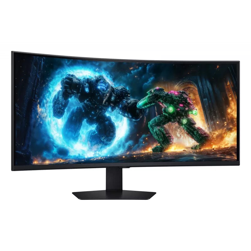 Samsung G75F Computer Monitor 101,6 cm (40 Zoll) 5120 x 2160 Pixel WUHD LCD Schwarz