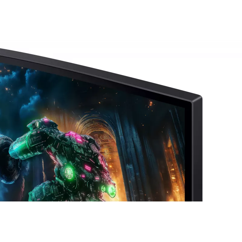 Samsung G75F Computer Monitor 101,6 cm (40 Zoll) 5120 x 2160 Pixel WUHD LCD Schwarz