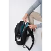 Rucksack HYPER HyperPack HP21PBKGL für Laptops bis 40,6 cm (16 Zoll) – schwarz, PET/Polyester