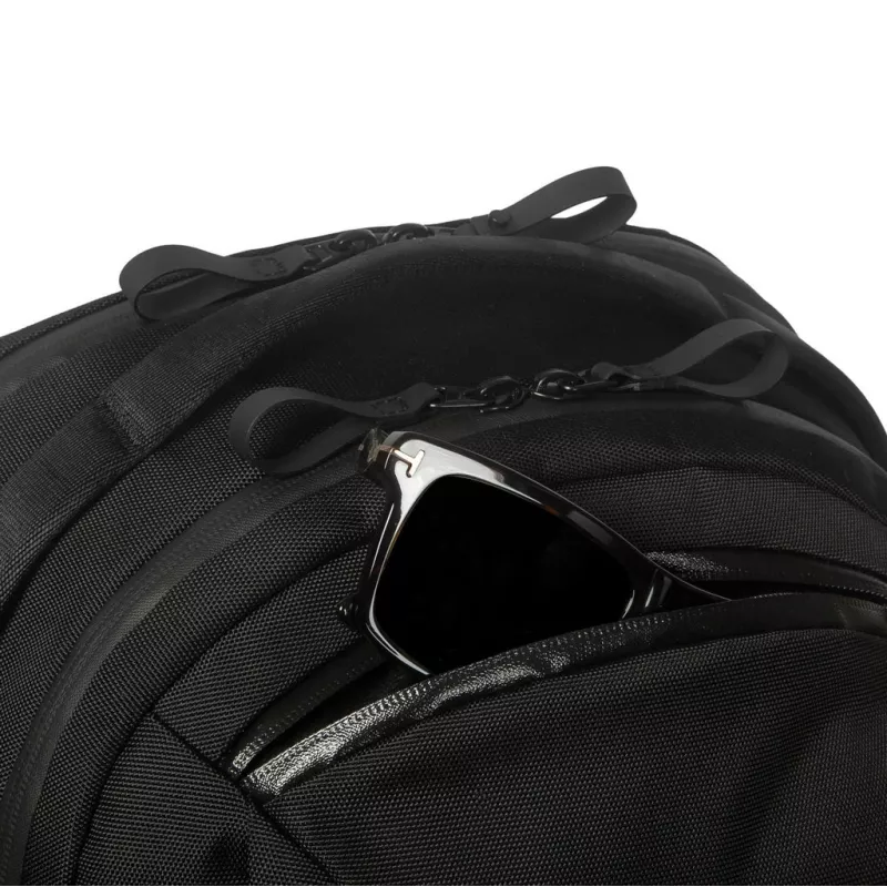 Rucksack HYPER HyperPack HP21PBKGL für Laptops bis 40,6 cm (16 Zoll) – schwarz, PET/Polyester