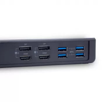 TERRA 1480374 Laptop-Dockingstation/Port-Replikator Kabelgebunden USB 3.2 Gen 1 (3.1 Gen 1) Typ-C Schwarz