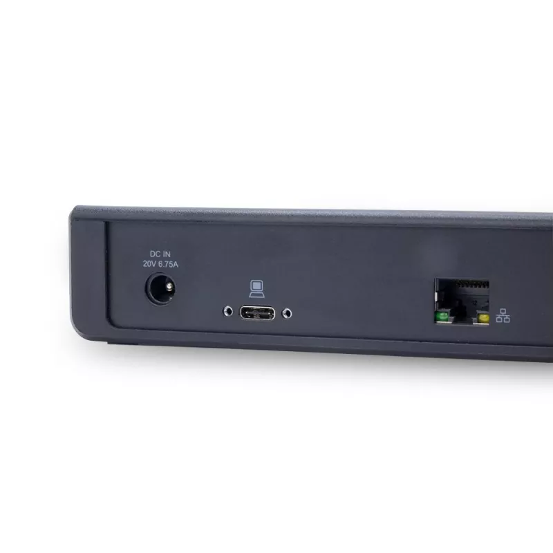TERRA 1480374 Laptop-Dockingstation/Port-Replikator Kabelgebunden USB 3.2 Gen 1 (3.1 Gen 1) Typ-C Schwarz