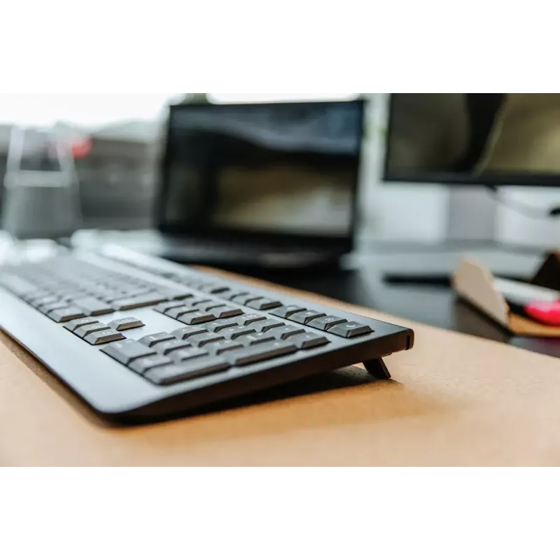 CHERRY KW 3000 Tastatur Universal RF Wireless QWERTY US International Schwarz