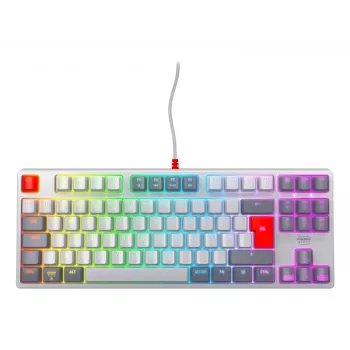 CHERRY K4V2 RGB Tenkeyless Retro Edition, Mechanische Gaming-Tastatur, Nordisch