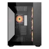 COUGAR PC Midi-Tower Gehäuse FV150 ARGB — Schwarz, ATX/MicroATX/Mini-ITX, 3x120 mm vorne + 1x120 mm hinten, 2x3,5 Zoll & 2x2,5 Zoll Schächte