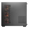 COUGAR PC Midi-Tower Gehäuse FV150 ARGB — Schwarz, ATX/MicroATX/Mini-ITX, 3x120 mm vorne + 1x120 mm hinten, 2x3,5 Zoll & 2x2,5 Zoll Schächte