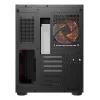 COUGAR PC Midi-Tower Gehäuse FV150 ARGB — Schwarz, ATX/MicroATX/Mini-ITX, 3x120 mm vorne + 1x120 mm hinten, 2x3,5 Zoll & 2x2,5 Zoll Schächte