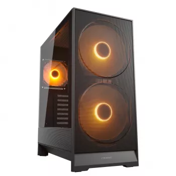 COUGAR Midi-Tower-Gehäuse, Airface 180, ARGB, Schwarz