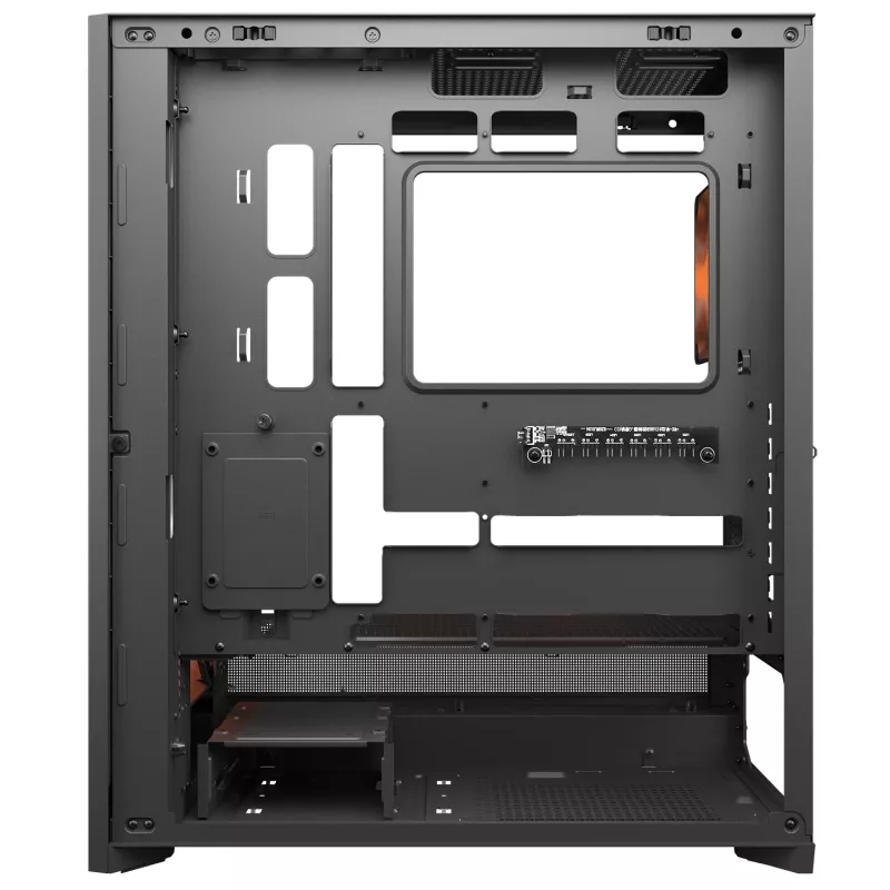 COUGAR Midi-Tower-Gehäuse, Airface 180, ARGB, Schwarz