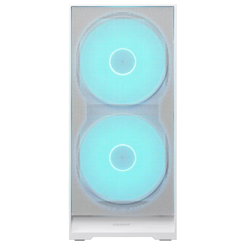COUGAR Midi Tower Case, Airface 180, ARGB, White