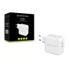 Conceptronic ALTHEA 2-Port 100W GaN USB-C PD Ladegerät, Innenbereich, Wechselstrom, 5 V, 5 A, Weiß