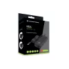 Conceptronic OZUL03BUK 100W GaN Desktop USB PD Ladegerät, integriertes USB-C-Kabel, UK-Stecker