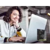 Conceptronic OZUL04BE 67W GaN USB PD Ladegerät, integriertes USB-C-Kabel