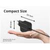 Conceptronic OZUL04BE 67W GaN USB PD Ladegerät, integriertes USB-C-Kabel