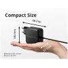 Conceptronic OZUL05BE mobiles Ladegerät Universal Schwarz AC Indoor