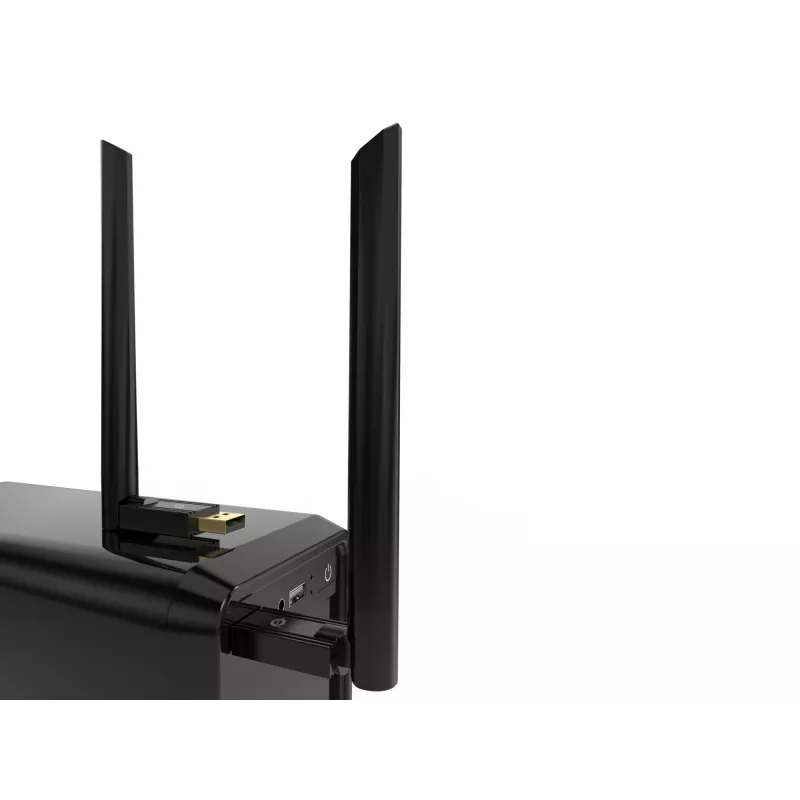 Conceptronic ABBY17B Long Range Bluetooth 5.3 USB Adapter, externe Antenne