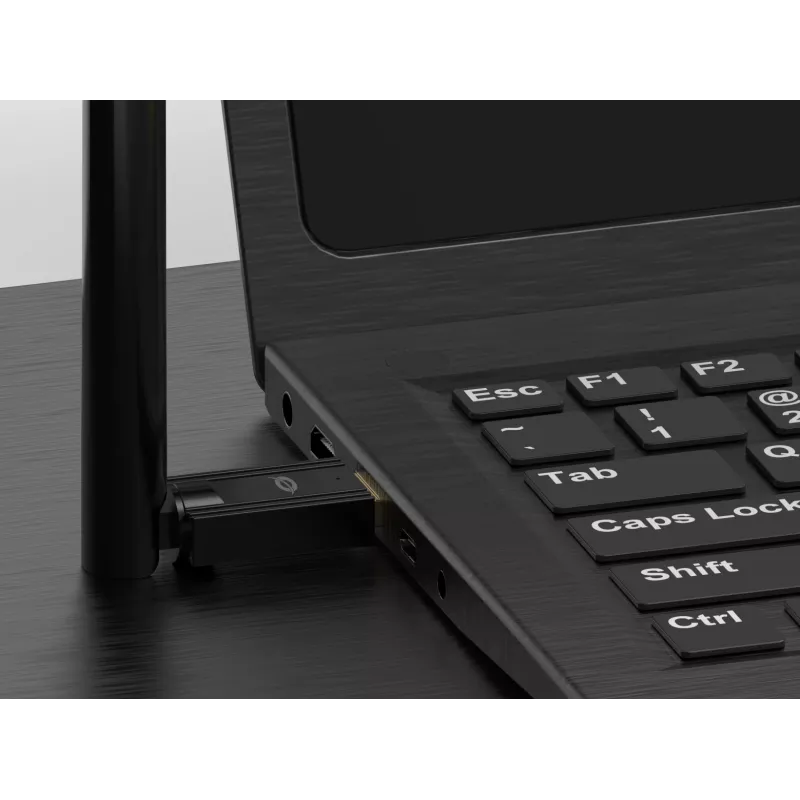 Conceptronic ABBY17B Long Range Bluetooth 5.3 USB Adapter, externe Antenne
