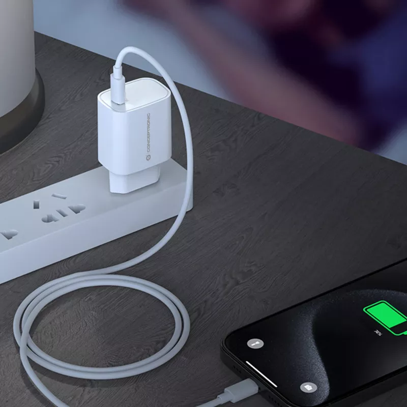 Ladegerät Conceptronic 1-Port 20W USB-C PD Ladegerät