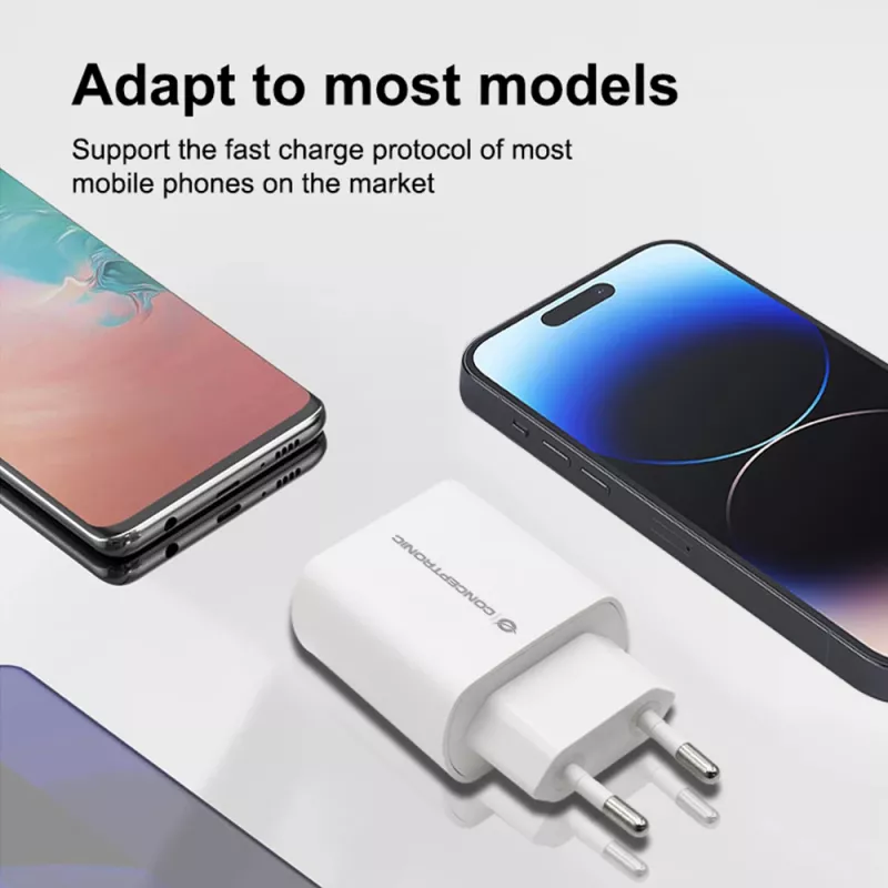 Ladegerät Conceptronic 1-Port 20W USB-C PD Ladegerät