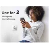 Conceptronic 2-Port 20W GaN USB PD Ladegerät, USB-C x 1, USB-A x 1 ALTHEA15W