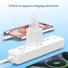 Conceptronic 2-Port 20W GaN USB PD Ladegerät, USB-C x 1, USB-A x 1 ALTHEA15W