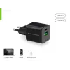 Conceptronic 2-Port 20W GaN USB PD Ladegerät, USB-C x 1, USB-A x 1, QC 3.0, PPS