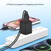 Conceptronic 2-Port 20W GaN USB PD Ladegerät, USB-C x 1, USB-A x 1, QC 3.0, PPS