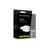 Conceptronic 2-Port 33W GaN USB PD Ladegerät mit 3-in-1 Ladekabel, USB-C x 1, USB-A x 1, QC 3.0, PPS