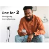 Conceptronic 2-Port 33W GaN USB PD Ladegerät mit 3-in-1 Ladekabel, USB-C x 1, USB-A x 1, QC 3.0, PPS