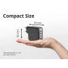 Conceptronic 4-Port 100W GaN USB PD Ladegerät mit USB-C Ladekabel, USB-C x 3, USB-A x 1, QC 3.0, PPS
