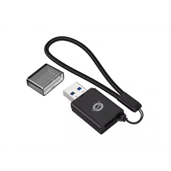 Conceptronic BIAN07B TF/MicroSD 3.0 Kartenleser, UHS-I, USB 3.0, 5Gbps