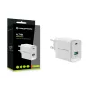 Conceptronic ALTHEA20W45 2-Port 45W GaN USB PD Ladegerät, USB-C x 1, USB-A x 1, QC 3.0, PPS, PD 3.0