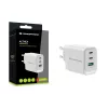 Conceptronic ALTHEA21W65 3-Port 65W GaN USB PD Ladegerät, USB-C x 2, USB-A x 1, QC 3.0, PPS, PD 3.0