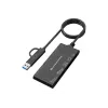 7-in-1 Kartenleser CONCEPTRONIC BIAN10B — USB 3.2 Gen 1 Typ-A/Typ-C, CF/MMC/MS/SD/MicroSD/xD, Schwarz