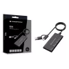 7-in-1 Kartenleser CONCEPTRONIC BIAN10B — USB 3.2 Gen 1 Typ-A/Typ-C, CF/MMC/MS/SD/MicroSD/xD, Schwarz