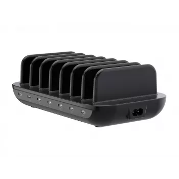 Conceptronic OZUL07B 160W 7-Port USB PD Ladestation, USB-C x 7, PD 3.0